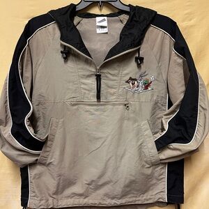 Warner Bros. Studio Store Beige Mesh Jacket Size S Bugs Bunny
